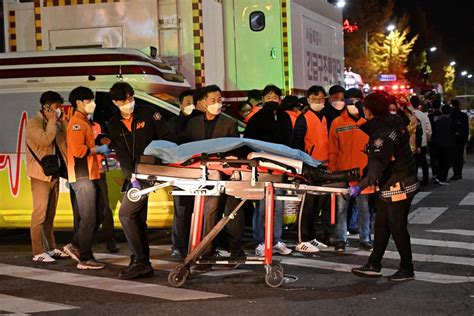 At Least 120 Killed In Halloween Crush In Seoul