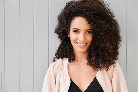 Attractive Curly Hair Woman By Ivan Gener Curly Hair Attractive