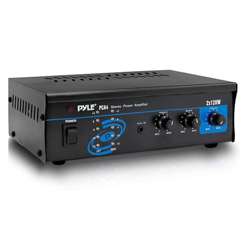 Pyle 2x120 Watt Home Audio Speaker Power Amplifier