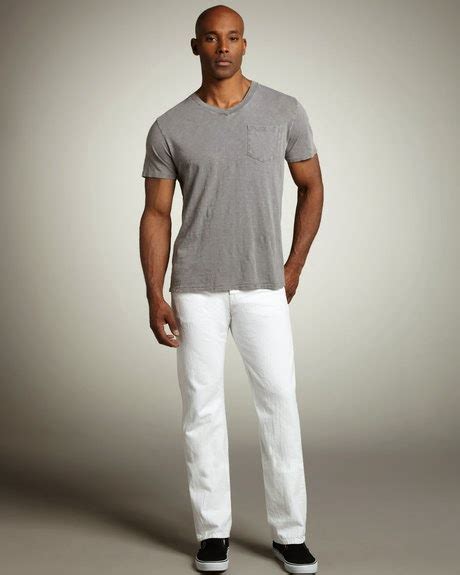 White Jeans For Men How To Wear White Jeans For Men