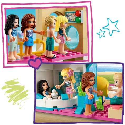 Lego 41430 Friends Summer Fun Water Park Resort Play Set Smyths Toys Uk