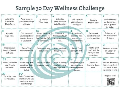 Workplace Wellness Program Samples Current Wellness