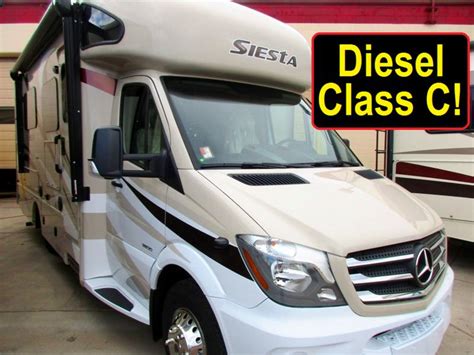 Come select your model today! 2017 Thor Motor Coach Siesta 24SV - DIESEL CLASS C Stock ...