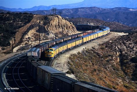 City Of Los Angeles Union Pacific Train Railroad Photography Union