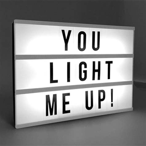 Light Luminous Box - Lampen - ComeGetFashion
