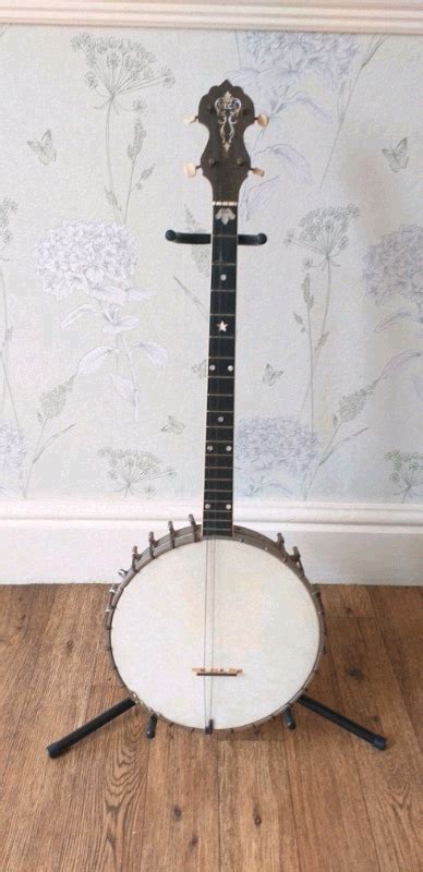 Rare 1920s Vega Banjo Vegaphone Usa 4 String In Hull East