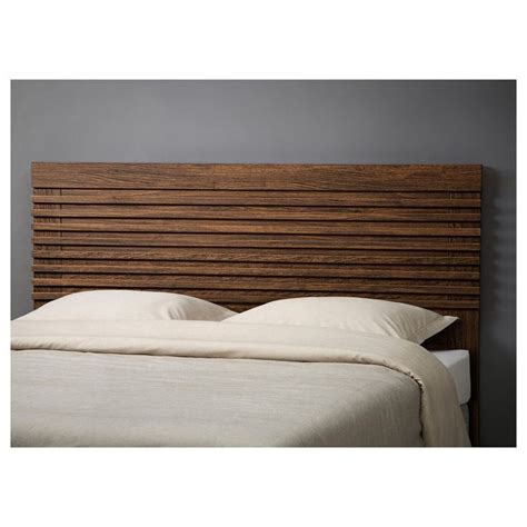 Mathopen Headboard Medium Brown King Ikea Headboard Bed Frame