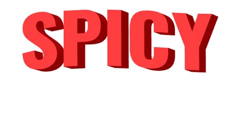 Spicy Word Sticker By Justin For Ios And Android Giphy