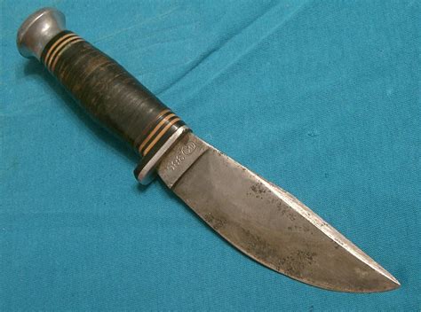 Antique Kinfolks K380 Hunting Skinning Bowie Knife Old Antique Price