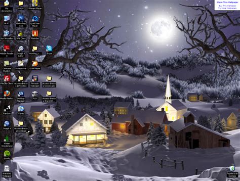 49 Free 3d Winter Desktop Wallpaper