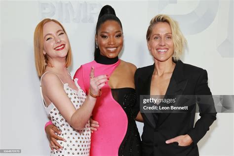 Haley Ramm Keke Palmer And Christine Crokos Attend The Premiere Of