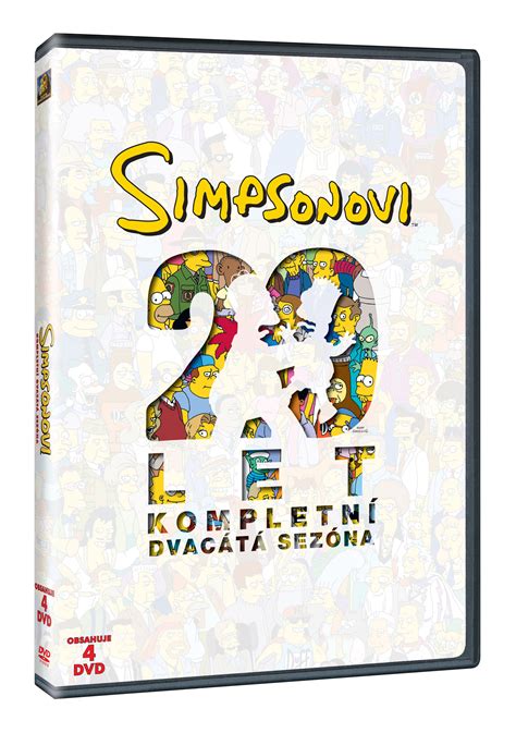 Dvd Simpsonovi 20 Série 4dvd Magic Box