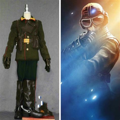 Details About Rainbow Sixsiege Jager Elite Combat Uniform Outfit