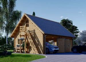 Configure your own garage online and request a quote. Wooden Garages & Timber Carports Prefab Kits For Sale in 2020 | Wooden garage, Timber garage ...