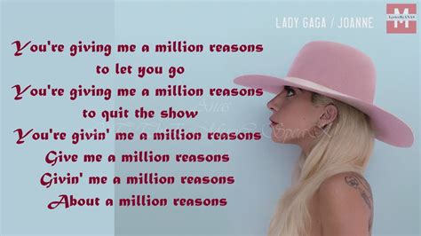 An Amazing Cover Of Lady Gagas Million Reasons With Lyrics Youtube