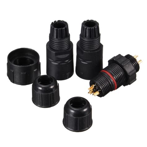 3 pin electric plugs and 3 wire electrical cables have become part and parcel of our daily life. 3 Pins 3P Waterproof Electric Plug Cable Wire Connector ...