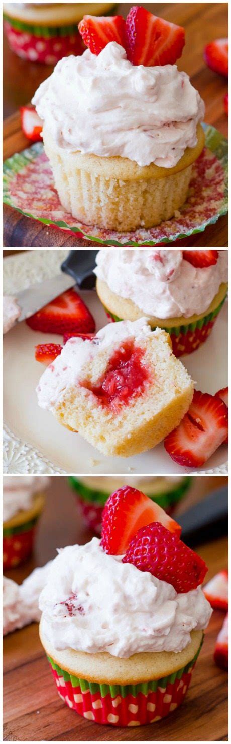 Strawberry Shortcake Cupcakes Sallys Baking Addiction