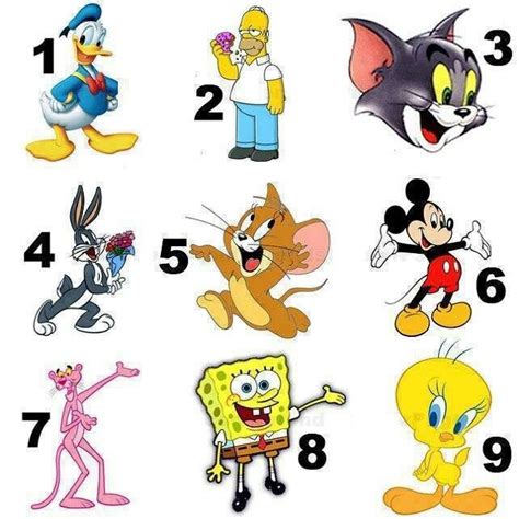 Cartoons Characters Cartoon Character Pictures Cartoon Characters Names Cartoon Characters