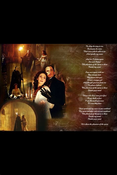 Phantom of the Opera lyrics | The Phantom of the Opera | Pinterest