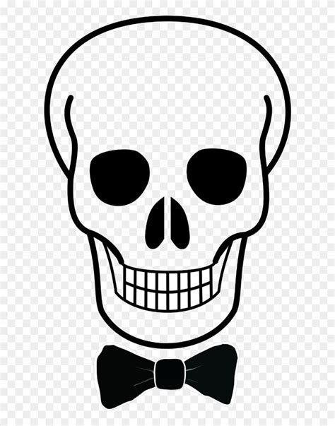 Easy Simple Skull Drawing Clipart 3692038 Pinclipart