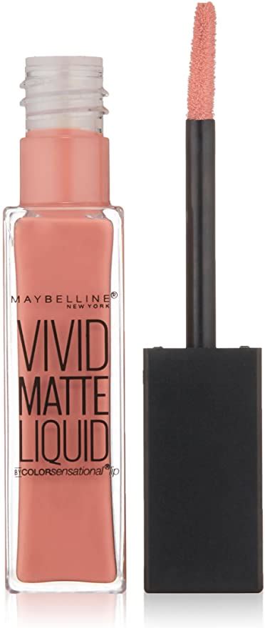 New Maybelline Vivid Matte Liquid Lip Color Nude Flush My Xxx Hot Girl