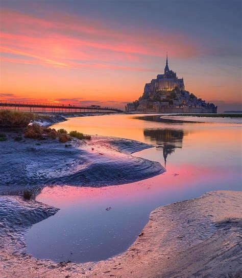 Mont Saint Michel 💜💜💜 Picture By Ilhan1077 Wonderfulplaces For A