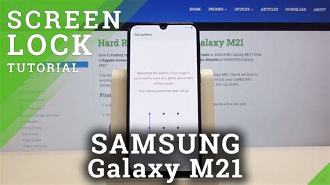 How To Change Lock Method In Samsung Galaxy M21 Find Lock Screen