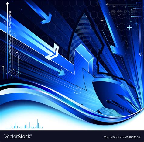 Complex Perspective Background Royalty Free Vector Image