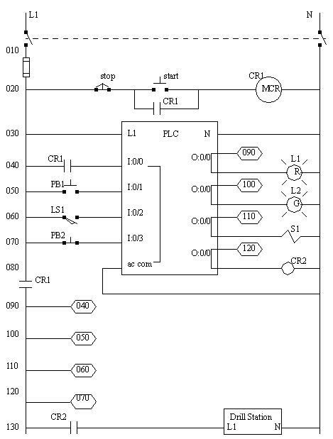 Electrical Circuit Ladder Diagram