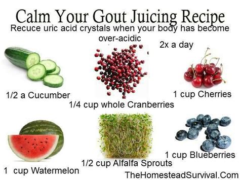 Gout Remedies Juice For Mailman This Weekend Gout Friendly Recipes