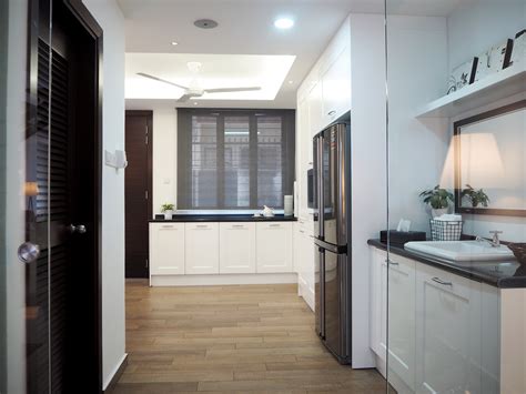 Modern English Kitchen Design In Ampang Design And Renovation Project