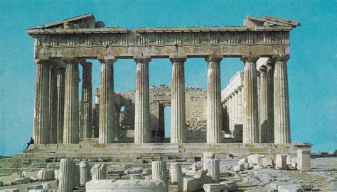 Athènes GrÈce Athènes Acropole Le Parthenon Carte Postale