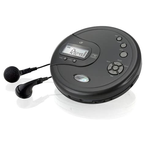 Gpx Portable Cd Player With Fm Radio And 60 Second Anti Skip At