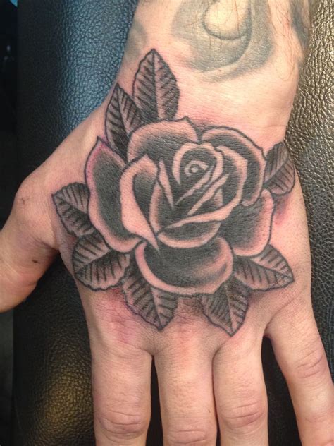 Traditional Black And Grey Hand Tattoos Best Tattoo Ideas