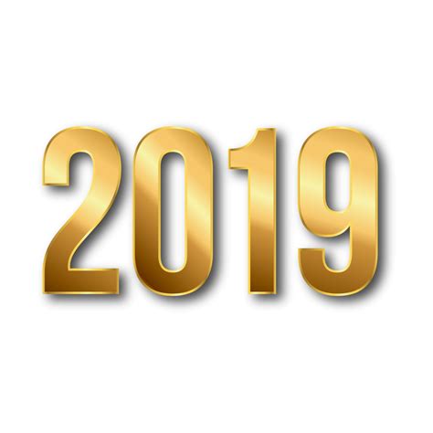2019 Year Png Free Download 2019 Clipart And Backgrounds Free