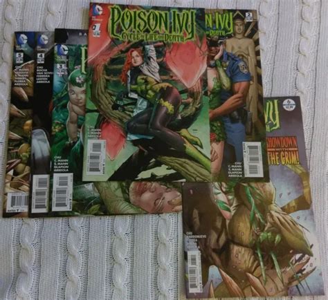 Poison Ivy Cycle Of Life And Death Complete Series Issues 1 2 3 4 5 6