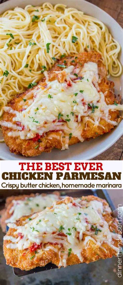 End product not as crispy as your picture but it was delicious and easy. The Best Chicken Parmesan, with a buttery crispy panko ...