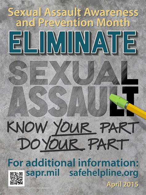 Sexual Assault Awareness And Prevention Month Saapm Sapr