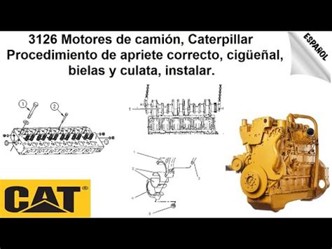 Torque De Motor Caterpillar 3126 Potencia Y Consultas Habituales CBJ