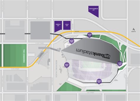 Us Bank Stadium Parking For Any Vikings Game 2022