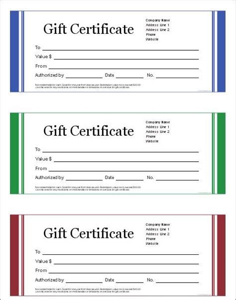 Any text boxes can be left blank. Free Printable Fill In Certificates : Gift Certificate Template 3 Per Page ... / The most secure ...