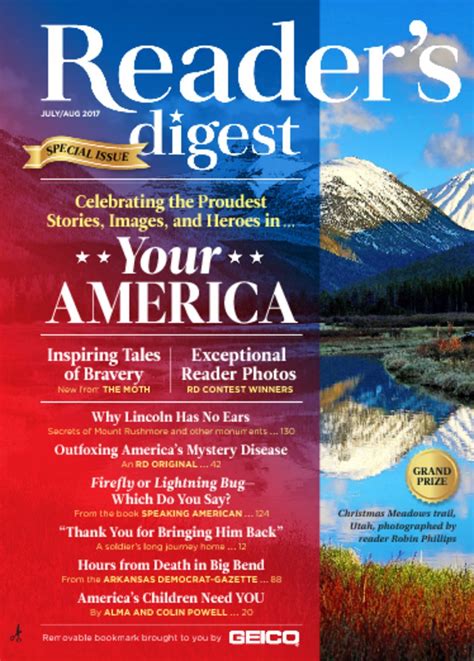 Reader's Digest Large Print Magazine - DiscountMags.com