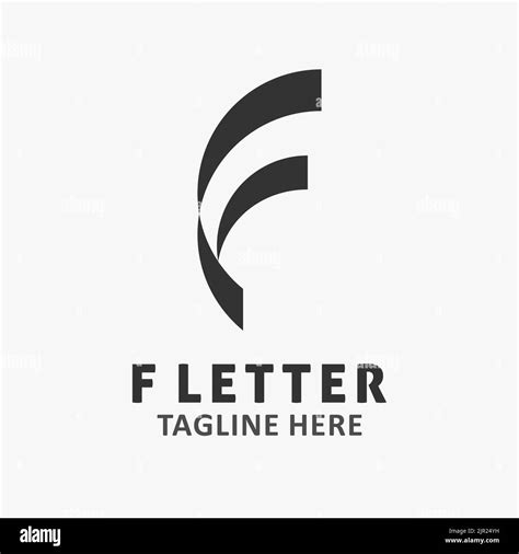 Letter F Logo Design Stock Vector Image And Art Alamy