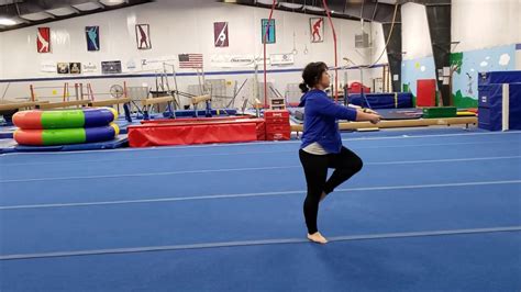 Gymnastics Level 2 Full Floor Routine Youtube