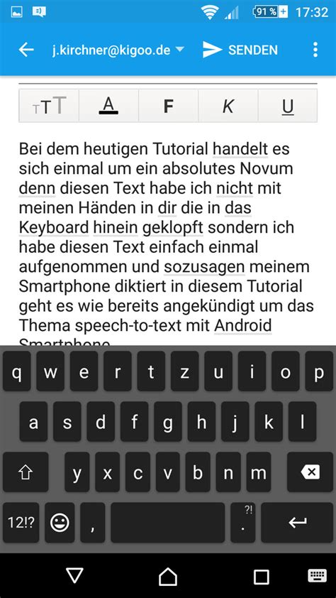 Type in or copy and paste text and listen with human quality text to speech. Speech To Text mit Android - Keine App notwendig!!!