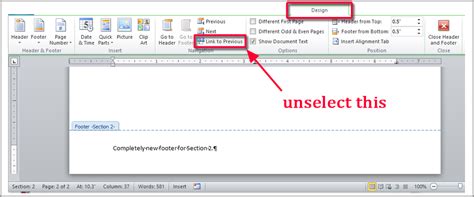 Microsoft Word How To Insert Different Headers On
