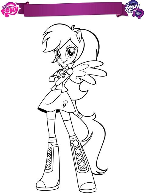 20 Free Printable Equestria Girls Coloring Pages