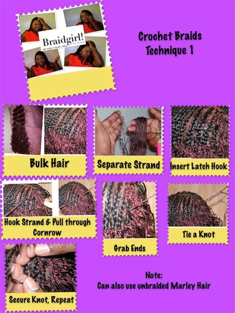 Crochet Braids Technique 1 By Chanell J Wilson Freetress Deep Twist