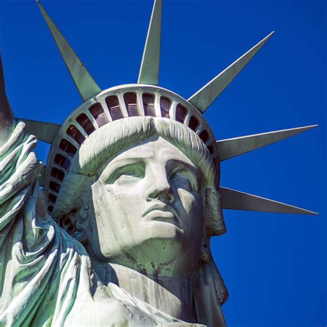 Close Up Of Statue Of Liberty Wall Art Photography