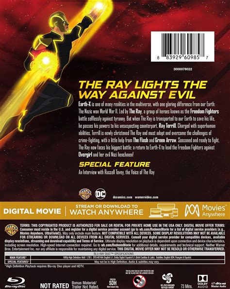 Blu Ray Freedom Fighters The Ray Ethan Spaulding Y Wes Gleason